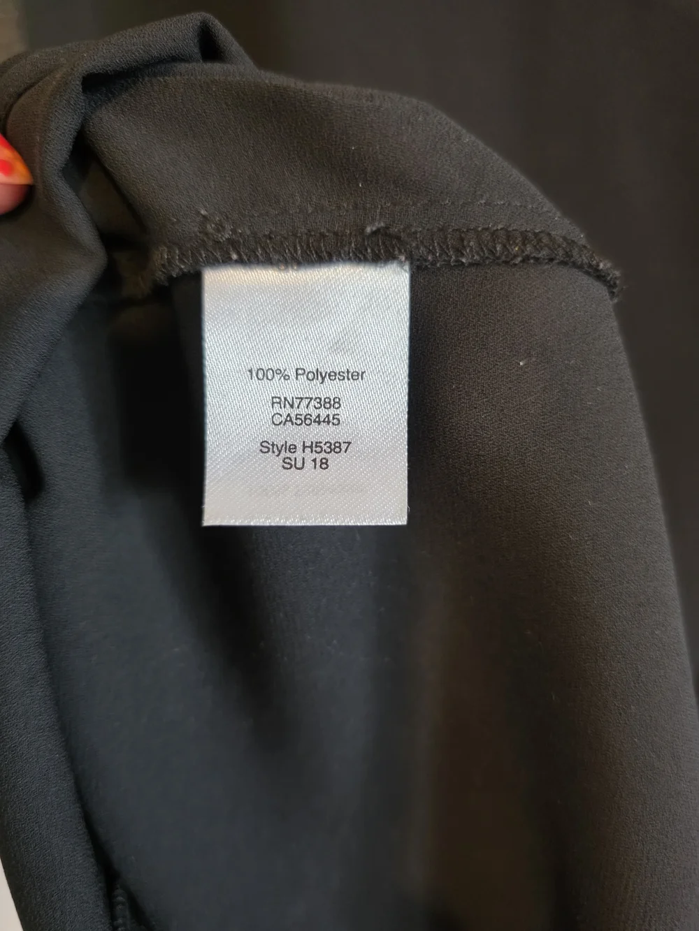 J. Crew Black V-Neck Cap-Sleeve Silk Blouse
